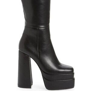 Azalea Wang Kodak Platform Heels Knee high Boots size 9